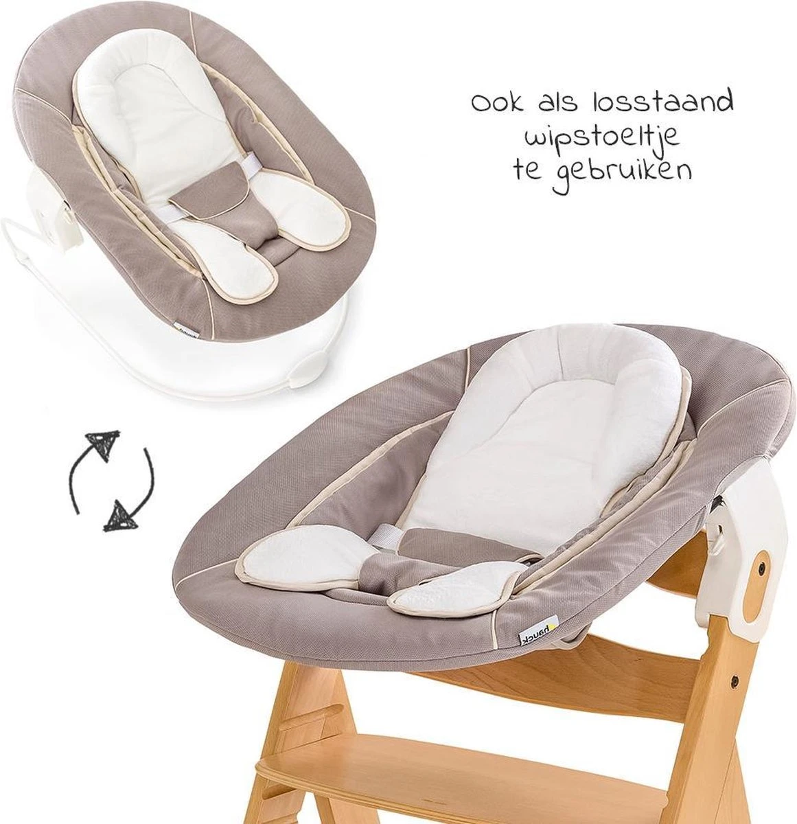 Hauck Alpha Plus Kinderstoel - Newborn Set - Natural / Beige Hauck Alpha Plus Kinderstoel - Newborn Set - Natural / Beige -Babyproducten Promotie Winkel 1161x1200 11