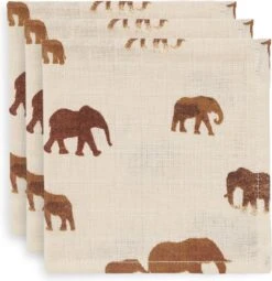 Jollein Hydrofiel Multidoek 70x70cm - Savannah - 3 Stuks -Babyproducten Promotie Winkel 1162x1200 1