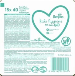 Pampers® Pampers Kids Hygiene On-The-Go Doekjes - 600 Doekjes -Babyproducten Promotie Winkel 1172x1200