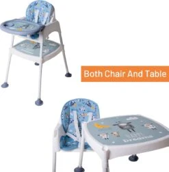 3-in-1 Werktafel Gevoerde Kinderstoel - Lamspatroon -Babyproducten Promotie Winkel 1176x1200 9