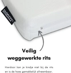 Snoozzz Reflux Kussen - Baby Hellend Kussen Voor Ledikant - Ventilerend - Met Wasbare Hoes - Wit -Babyproducten Promotie Winkel 1181x1200 12