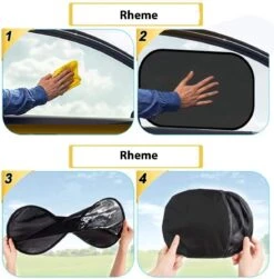 Zonnescherm Auto - Zonwering - Zijruit - UV Protectie - 2 Stuks - Statisch - Rheme -Babyproducten Promotie Winkel 1181x1200 15