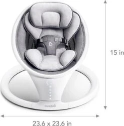 Munchkin Wipstoel Swing Elektrisch Lichtgewicht Bluetooth -Babyproducten Promotie Winkel 1182x1200 12