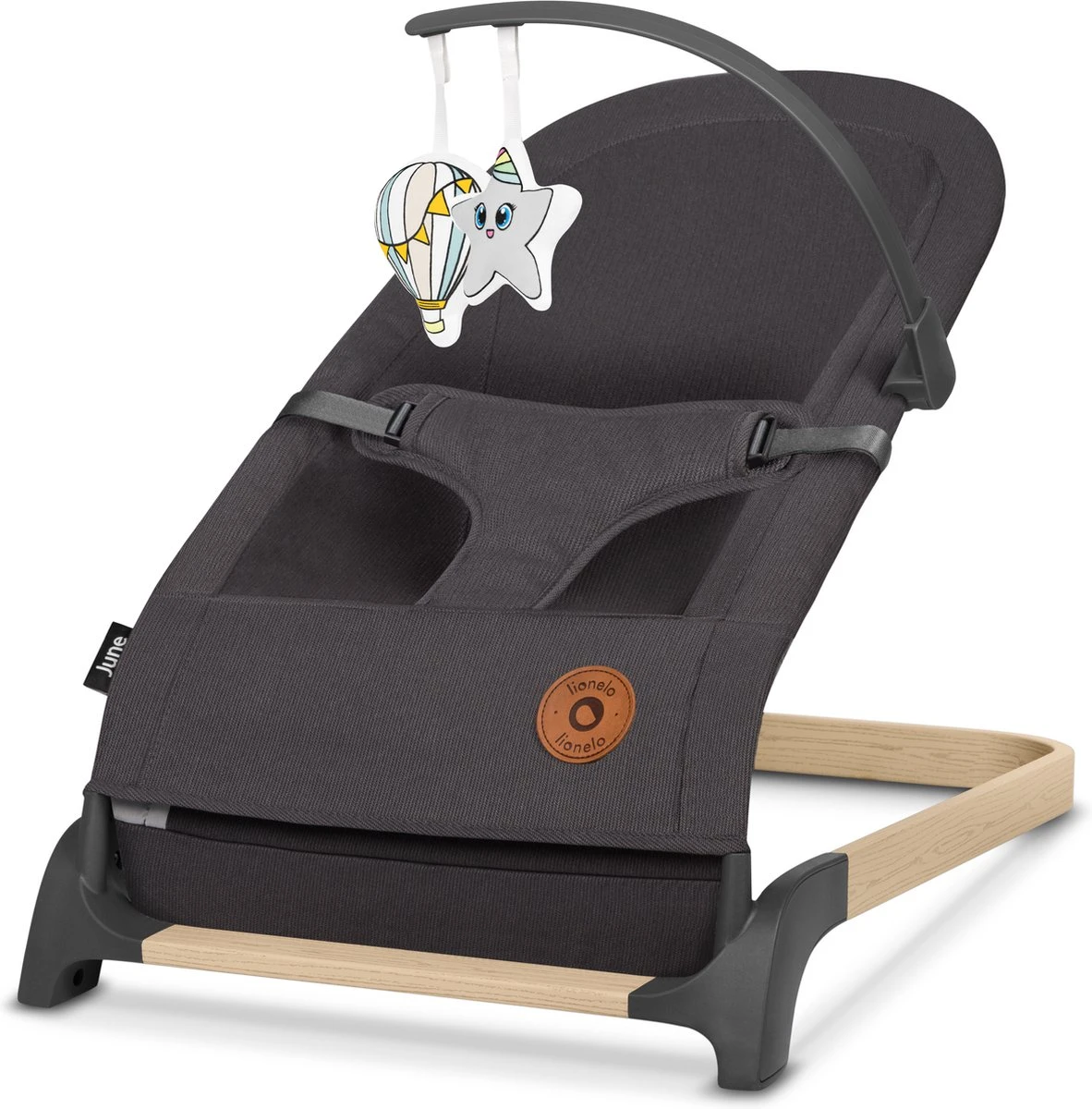 Lionelo June - Babyschommel - tot 9 kg - 3-punts veiligheidsgordels - Lichtgewicht Lionelo June - Babyschommel - Tot 9 Kg - 3-punts Veiligheidsgordels - Lichtgewicht -Babyproducten Promotie Winkel 1182x1200 13