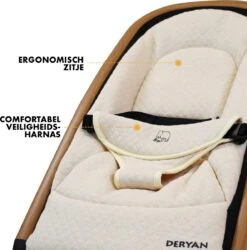 Deryan Rocker Wipstoel - Luxe 2-in-1 - Nougat/Cream 5 Deryan Rocker Wipstoel - Luxe 2-in-1 - Nougat/Cream -Babyproducten Promotie Winkel 1185x1200 20