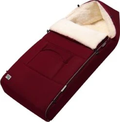 Monzana Voetenzak - Voor Kinderwagen Of Stoeltje - 93x56cm Bordeaux