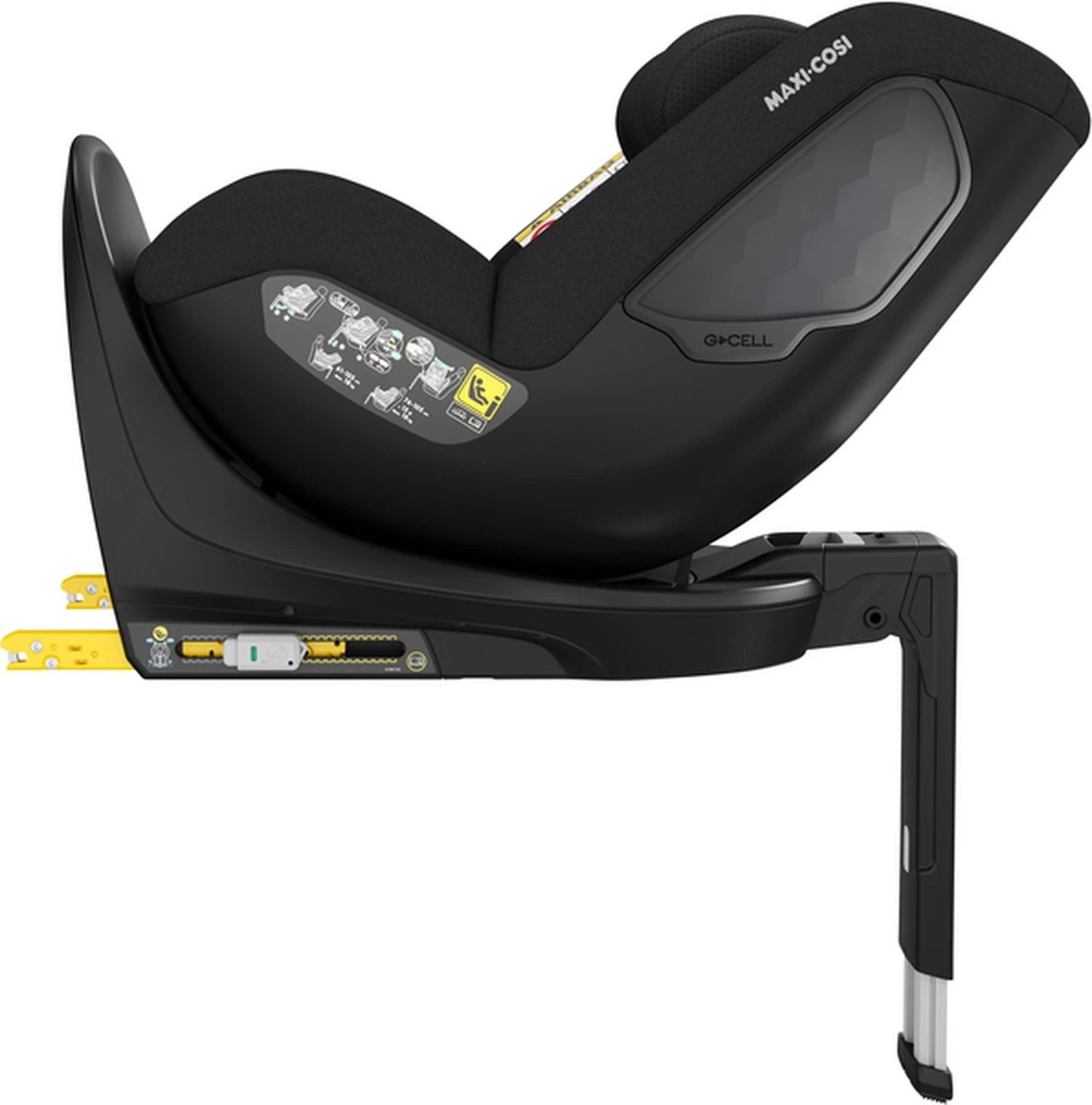 Maxi-Cosi Mica Eco i-Size Autostoeltje - 360° draaibaar - Gerecyclede stoffen - Authentic Black Maxi-Cosi Mica Eco I-Size Autostoeltje - 360° Draaibaar - Gerecyclede Stoffen - Authentic Black -Babyproducten Promotie Winkel 1186x1200 9