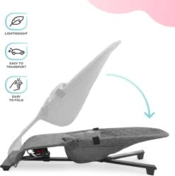 Kinderkraft Wipstoel - Bouncer Mimi - Grijs -Babyproducten Promotie Winkel 1188x1200 10