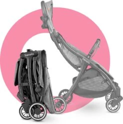 Lionelo Buggy Julie One - Kinderwagen Premium - Automatisch Opvouwen - Wandelwagen Tot 22 Kg - Comfortabele Zitje 7 Lionelo Buggy Julie One - Kinderwagen Premium - Automatisch Opvouwen - Wandelwagen Tot 22 Kg - Comfortabele Zitje -Babyproducten Promotie Winkel 1188x1200 5