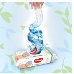 Huggies Billendoekjes - 100% Plasticvrij - Biologisch Afbreekbaar - 12 X 48 Stuks - 576 Doekjes -Babyproducten Promotie Winkel 1190x1200