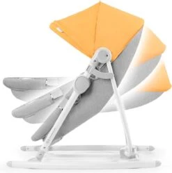 Kinderkraft Nola 5in1 Wieg - Wipstoel - Schommelstoel Forest Yellow -Babyproducten Promotie Winkel 1191x1200 18