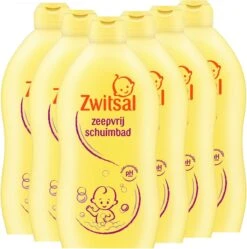 Zwitsal - Zeepvrij Schuimbad - 6 X 700 Ml - Voordeelverpakking