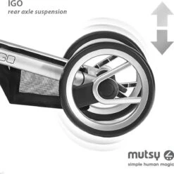 MUTSY - IGO - Kinderwagen - Onderstel: Heritage Green Blue I2 - Reiswieg: IGO Midnight -Babyproducten Promotie Winkel 1193x1200 18