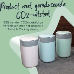 Tommee Tippee Milieuvriendelijke Twist & Click Luieremmer - Met 1 Navulcassette - Roze 3 Tommee Tippee Milieuvriendelijke Twist & Click Luieremmer - Met 1 Navulcassette - Roze -Babyproducten Promotie Winkel 1194x1200 5