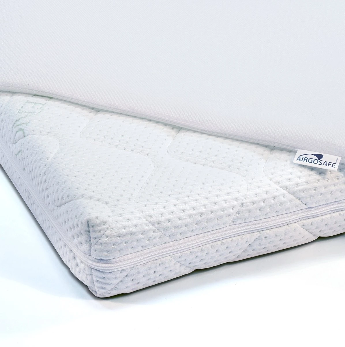 ABZ airgosafe topper - 60x120x3 cm - Wit ABZ Airgosafe Topper - 60x120x3 Cm - Wit -Babyproducten Promotie Winkel 1196x1200 13