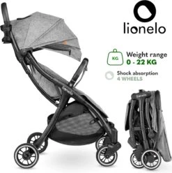 Lionelo Buggy Julie One - Kinderwagen Premium - Automatisch Opvouwen - Wandelwagen Tot 22 Kg - Comfortabele Zitje 14 Lionelo Buggy Julie One - Kinderwagen Premium - Automatisch Opvouwen - Wandelwagen Tot 22 Kg - Comfortabele Zitje -Babyproducten Promotie Winkel 1197x1200 26