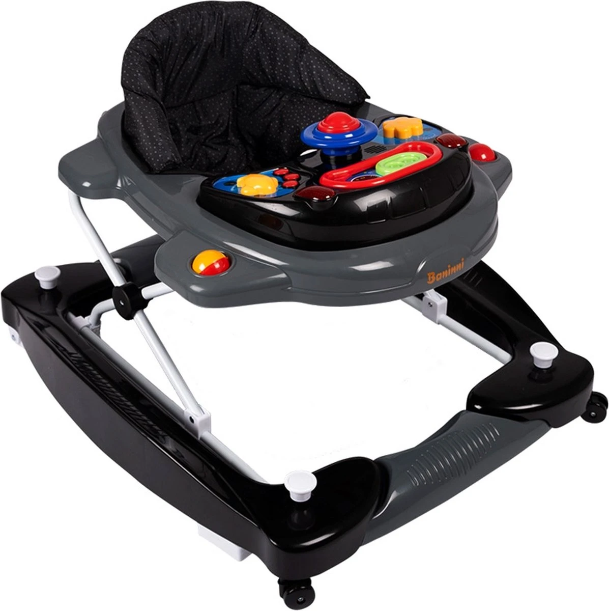 Baninni Loopstoel Classic 2-in-1 Black Dot Baninni Loopstoel Classic 2-in-1 Black Dot -Babyproducten Promotie Winkel 1197x1200 32