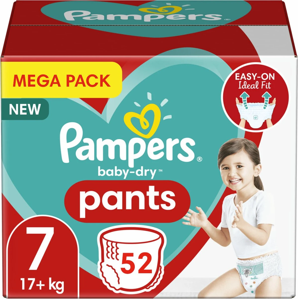 Pampers - Baby Dry Pants - Maat 7 - Mega Pack - 52 luierbroekjes Pampers® Pampers - Baby Dry Pants - Maat 7 - Mega Pack - 52 Luierbroekjes -Babyproducten Promotie Winkel 1198x1200 16