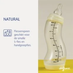 Difrax Flessenspeen Natural - Maat Medium - 2 Stuks 4 Difrax Flessenspeen Natural - Maat Medium - 2 Stuks -Babyproducten Promotie Winkel 1198x1200 60