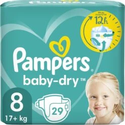 Pampers® Pampers - Baby Dry - Maat 8 - Mega Maandbox - 232 Luiers 7 Pampers® Pampers - Baby Dry - Maat 8 - Mega Maandbox - 232 Luiers -Babyproducten Promotie Winkel 1199x1200 4