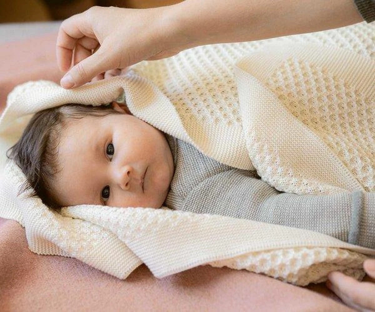 Disana honinggraat babydeken natuur Disana Honinggraat Babydeken Natuur -Babyproducten Promotie Winkel