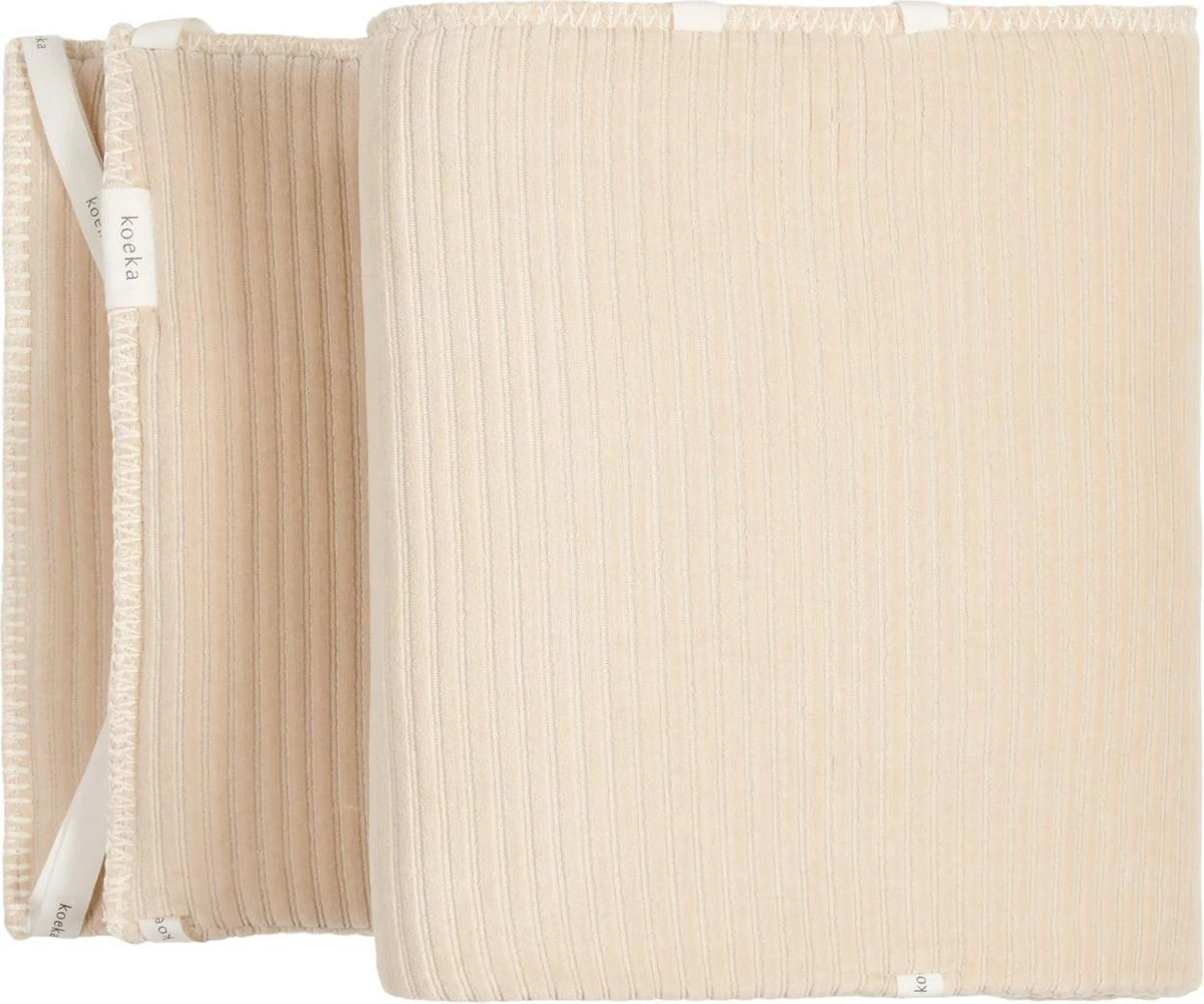 Koeka Boxbumper Vik - zand 180x30cm Koeka Boxbumper Vik - Zand 180x30cm -Babyproducten Promotie Winkel 1200x1001 4