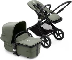 Bugaboo - 3-in-1 Kinderwagen Fox 3 - Black/Forest Green -Babyproducten Promotie Winkel 1200x1001 7