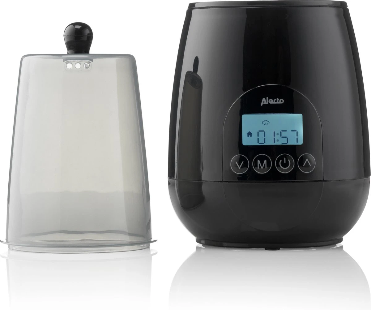 Alecto BW700BK - Snelle digitale Flessenwarmer 500W voor opwarmen, steriliseren en ontdooien - Inclusief stoomkap - Bediening via display - Zwart Alecto BW700BK - Snelle Digitale Flessenwarmer 500W Voor Opwarmen, Steriliseren En Ontdooien - Inclusief Stoomkap - Bediening Via Display - Zwart -Babyproducten Promotie Winkel 1200x1002 3