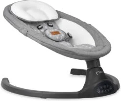 Momi Lami Dark Grey Elektrische Babyschommel BULE00022 -Babyproducten Promotie Winkel 1200x1002 5