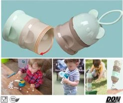 Merkloos Roze Beer - Melkpoeder Doseerdoosje - Baby Melkpoedertoren - Poedertoren - Melkpoeder Toren - Babypoeder Bewaarbakje - Reisbox - Melkpoeder Dispenser - Melkpoeder Toren Baby - Baby Milk Powder Tower - Milk Powder Dispenser – PBA Vrij -Babyproducten Promotie Winkel 1200x1007