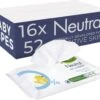 Neutral - Baby Billendoekjes - 48 X 52 = 2496 Stuks - 0% Parfum
