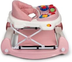 Baninni Loopstoel Classic 2-in-1 Pastel Pink -Babyproducten Promotie Winkel 1200x1025 8