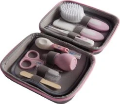 Babyjem 9-delige Verzorgingsset - Roze -Babyproducten Promotie Winkel 1200x1038 2