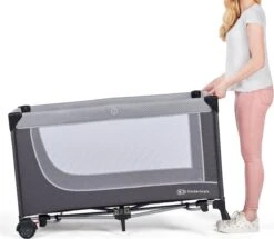 Kinderkraft Campingbed - Leody Met Accessoires - Roze -Babyproducten Promotie Winkel 1200x1045 7