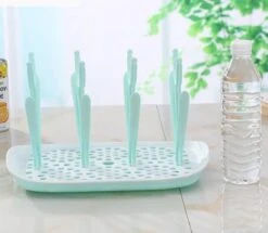 Flessen Droogrek Inclusief Borstelset - Afdruiprek Babyflessen Met Flessenborstels - Flessendroogrek Met Lekbak - Mint 12 Flessen Droogrek Inclusief Borstelset - Afdruiprek Babyflessen Met Flessenborstels - Flessendroogrek Met Lekbak - Mint -Babyproducten Promotie Winkel 1200x1046 1