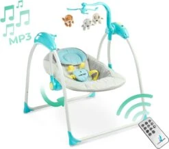 Caretero - Elektrische Schommelstoel Lus Blauw -Babyproducten Promotie Winkel 1200x1059 8