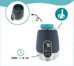 Babymoov Babyvoeding & Flessenverwarmer NutriSmart (Thuis & Auto) Blauw -Babyproducten Promotie Winkel 1200x1067 1