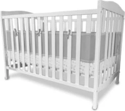 Ademend Baby Bedomrander Luchtstroom Kinderbedvoering | Laveqta -Babyproducten Promotie Winkel 1200x1067