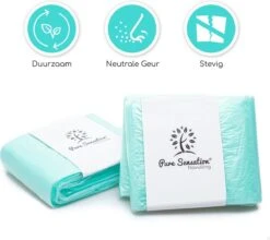Pure Sensation® Luieremmer Navulling - 5 Stuks - Geschikt Voor Korbell - Inclusief Extra Luier Etui - Navullingen 15/16 Liter - Luieremmer Zakken - Luieremmernavullingen - Luieremmers - Korbell Luieremmer – Luierzakjes Wegwerp - Korbell Navulling -Babyproducten Promotie Winkel 1200x1071 8