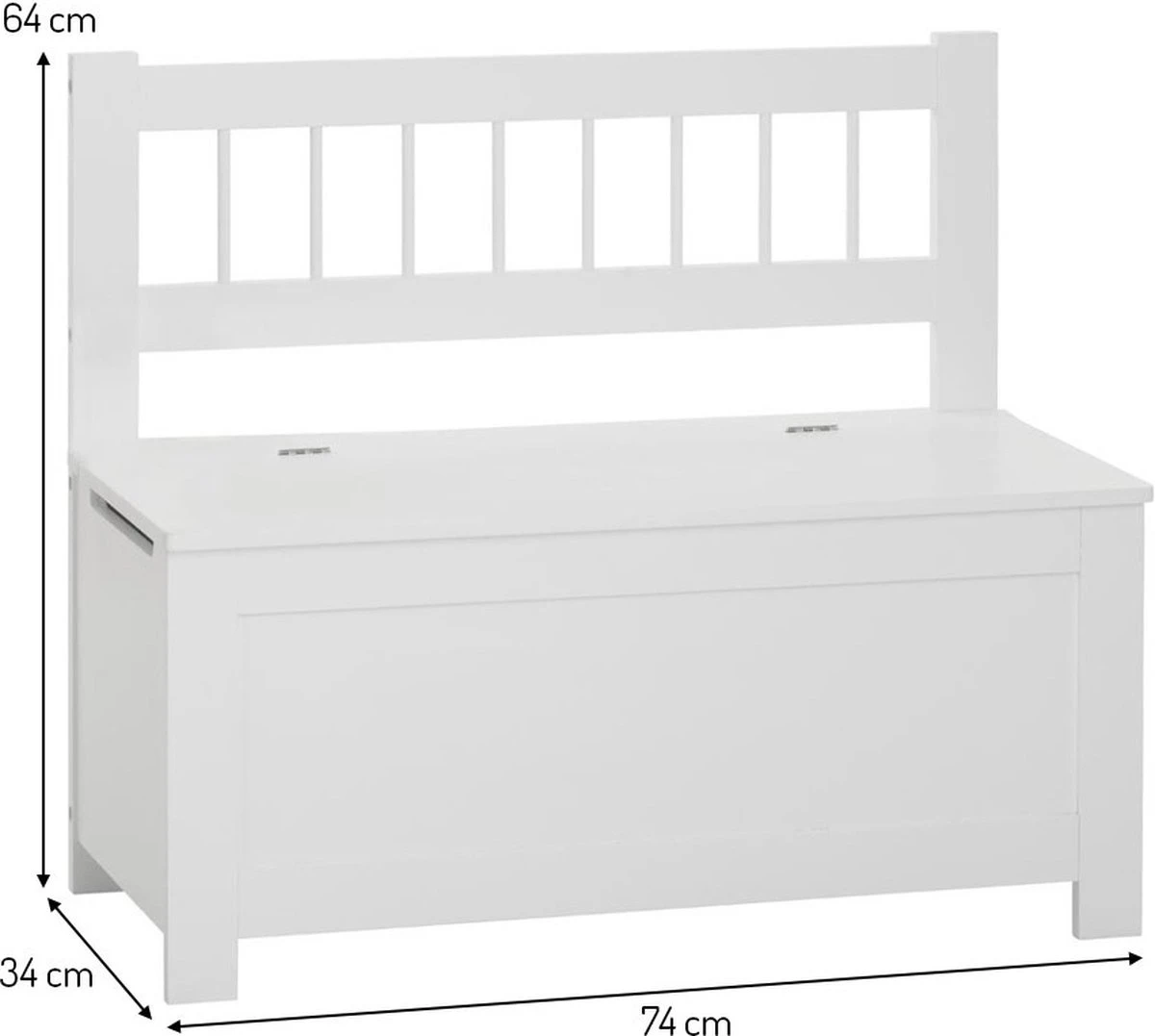 Eazy Living Zitbank Speelgoedkist Loic Wit Merkloos Eazy Living Zitbank Speelgoedkist Loic Wit -Babyproducten Promotie Winkel 1200x1077 5