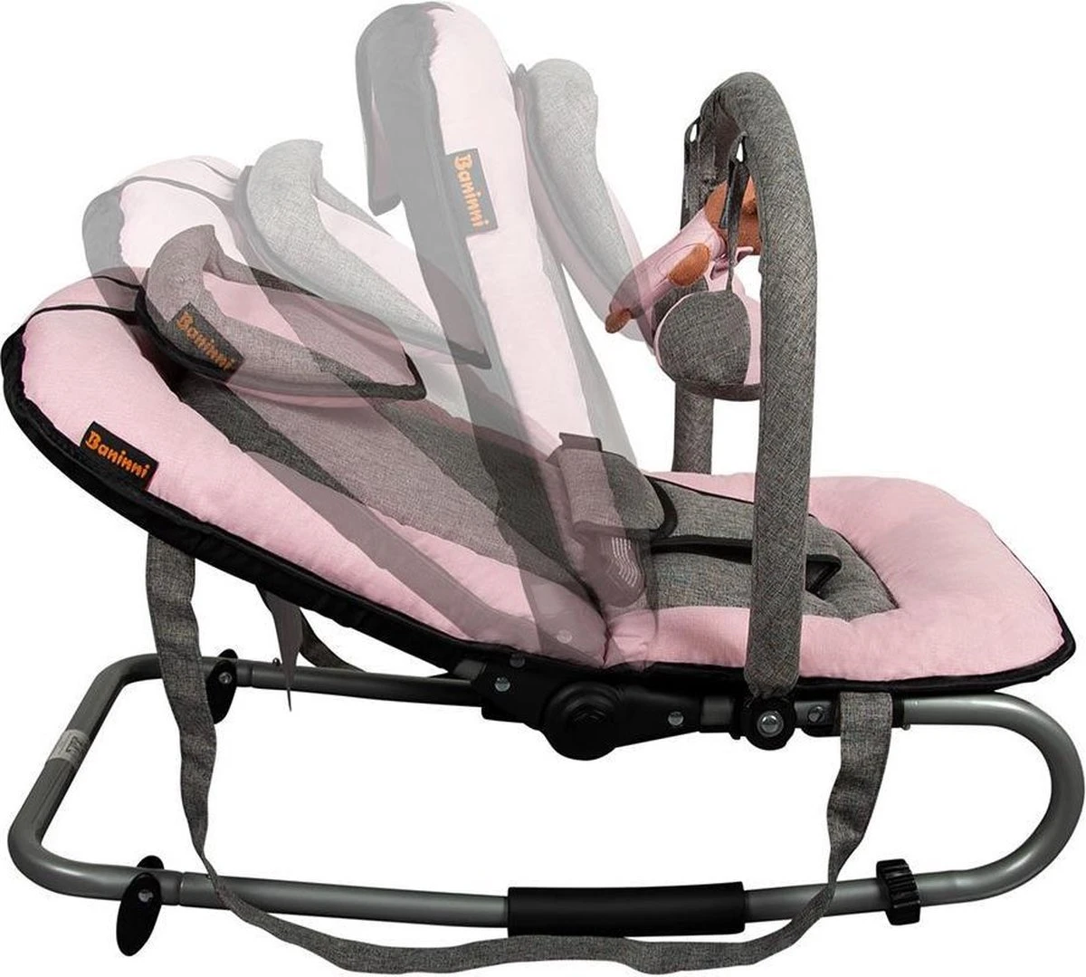 Baninni Wipstoel Admiro Roze-Grijs Baninni Wipstoel Admiro Roze-Grijs -Babyproducten Promotie Winkel 1200x1079 5