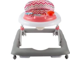 X Adventure Loopstoel / Babywalker Chevron - Inklapbare Loopwagen Met Speelset – Pastel Roze -Babyproducten Promotie Winkel 1200x1084 3