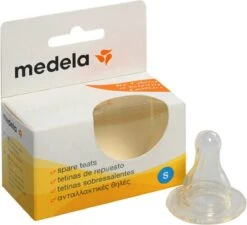 Medela Losse Spenen Slow Flow - Speen Past Onder Ringdeksel Van Medela - Medela Speen - 2 Stuks - Maat S -Babyproducten Promotie Winkel 1200x1091