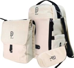 Deryan Luiertas Rugzak Met Verschoonmatje - Inclusief Flessenwarmhouder - Kinderwagenhaken En Isoleervak - Cream -Babyproducten Promotie Winkel 1200x1095 7