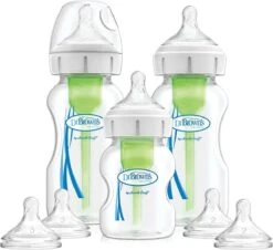 Dr. Brown's Options+ Anti-colic Bottle Startpakket Flessen - Brede Hals Flessen - 3 Stuks