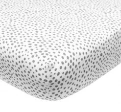 Meyco Cheetah Hoeslaken Ledikant - Grijs - 60x120cm