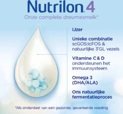 Nutrilon 4 Dreumesmelk – Flesvoeding Vanaf 1 Jaar – 800g 2 Nutrilon 4 Dreumesmelk – Flesvoeding Vanaf 1 Jaar – 800g -Babyproducten Promotie Winkel 1200x1112 2