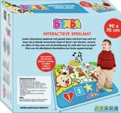 Bumba Speelkleed - Interactieve Speelmat 90 X 70 Cm - 6 Dierengeluiden -Babyproducten Promotie Winkel 1200x1113 9