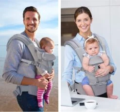 Deryan Meinkind Draagzak - Buikdrager 4-in-1 Antraciet/Grijs -Babyproducten Promotie Winkel 1200x1117 6