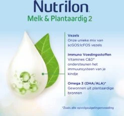 Nutrilon Melk & Plantaardig 2 - Opvolgzuigelingenvoeding 6-12 Maanden - 800 Gram -Babyproducten Promotie Winkel 1200x1118 4